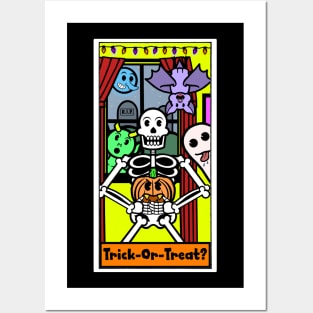 Halloween Tarot Friends Posters and Art